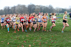 Womens under-17s and junior British Athletics Liverpool Cross Challenge, Sefton Park, Liverpool. Photo:  David T. Hewitson/Sports for All Pics